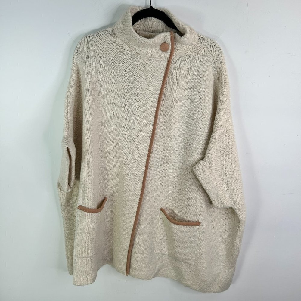 Lauren Conrad Women's Ivory Cold Weather Middleton Riding Cape OS - NWT